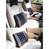 Gối tựa lưng massage rung 12V bọc da giảm đau lưng ô tô - Giá ưu đãi 163,000₫ 3
