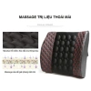 Gối tựa lưng massage rung 12V bọc da giảm đau lưng ô tô - Giá ưu đãi 163,000₫ 8