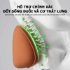 Gối tựa lưng ô tô cao cấp cao su non - Hỗ trợ thắt lưng, giảm đau mỏi, đệm lót ghế chắc chắn 5