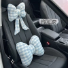 Gối tựa lưng ô tô Car Seat Cushion Đệm lưng Đa mùa Universal – Mẫu caro nơ, giảm còn 142k 2
