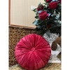 Gối tựa lưng sofa 40x40cm - Hình bánh xe hoa, vải nhung mềm mại, chỉ 78.400₫ 9