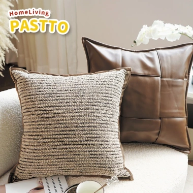 Gối Tựa Lưng Sofa Decor Vuông Nâu - Tháo Rời, Giặt Được, Trang Trí Sofa Giường 6 Gối Tựa Lưng Sofa Decor Vuông Nâu - Tháo Rời, Giặt Được, Trang Trí Sofa Giường 6