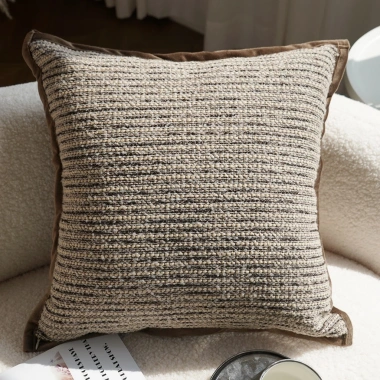 Gối Tựa Lưng Sofa Decor Vuông Nâu - Tháo Rời, Giặt Được, Trang Trí Sofa Giường 10 Gối Tựa Lưng Sofa Decor Vuông Nâu - Tháo Rời, Giặt Được, Trang Trí Sofa Giường 10