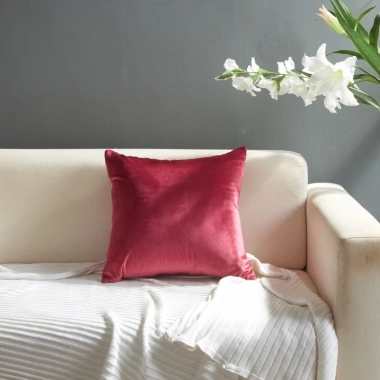 Gối tựa lưng sofa nhung 45x45 cm - Thiết kế hiện đại châu Âu, sang chảnh, giảm giá 57.000₫