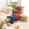 Gối tựa lưng sofa nhung tăm vuông 45x45 50x50 sang chảnh châu Âu giá 77.000 VND 5