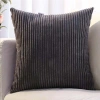 Gối tựa lưng sofa nhung tăm vuông 45x45 50x50 sang chảnh châu Âu giá 77.000 VND 10