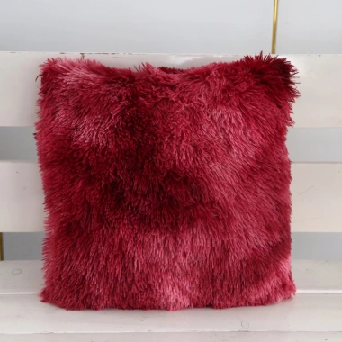 Gối tựa lưng sofa văn phòng vải lông thỏ dày mềm mại 43x43cm Giá ưu đãi 24.500₫ 4