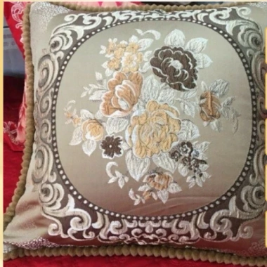 Gối tựa lưng sofa vuông Tây Âu, vỏ và ruột riêng, giảm căng thẳng, 69.000 VND