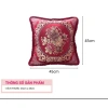 Gối tựa lưng sofa vuông Tây Âu, vỏ và ruột riêng, giảm căng thẳng, 69.000 VND 3