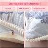Gối tựa lưng sofa vuông Tây Âu, vỏ và ruột riêng, giảm căng thẳng, 69.000 VND 5