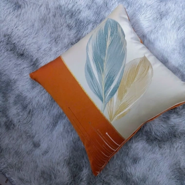 Gối tựa lưng sofa vuông Tây Âu, vỏ và ruột riêng, giảm căng thẳng, 69.000 VND