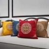 Gối tựa lưng sofa vuông Tây Âu, vỏ và ruột riêng, giảm căng thẳng, 69.000 VND 9