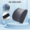 Gối tựa lưng văn phòng cao su non - Nâng đỡ giảm đau lưng ngồi lâu tháo rời giặt sạch