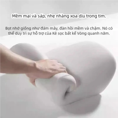 Gối Tựa Lưng Văn Phòng DSBY - Đệm Lót Ghế Ô Tô Kê Thoát Đĩa Đệm, Giá 119.560 VND