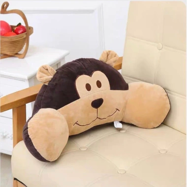 Gối Tựa Lưng Văn Phòng Hình Thú - Lông Xoắn Mềm Mịn Giảm Đau Mỏi Lưng, Giá 84.000 VND