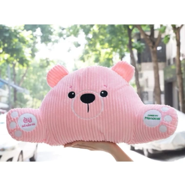 Gối tựa lưng Văn phòng - Ô tô, thư giãn tránh đau mỏi, hình thú đáng yêu cho bé, chỉ 45.000 VND - Minhanhshop