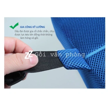 Gối Tựa Lưng ZURI PILLOW GTL-01 Cứng Chắc, Chống Đau Mỏi Lưng, Đau Cột Sống, 280.000 VND