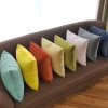 Gối tựa sang trọng một màu cho sofa - Đệm lưng vỏ bông hạt, chỉ 54.900₫