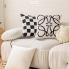 Gối tựa sofa vuông hình ngựa phong thái khởi sắc 2.026 – trang trí phòng khách, chỉ 149k 7