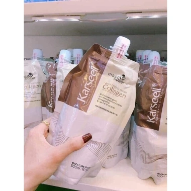 Gói ủ tóc collagen KARSEELL 44k - Giá chỉ 35k, dưỡng sâu, tăng bóng, phục hồi tóc 5 Gói ủ tóc collagen KARSEELL 44k - Giá chỉ 35k, dưỡng sâu, tăng bóng, phục hồi tóc 5