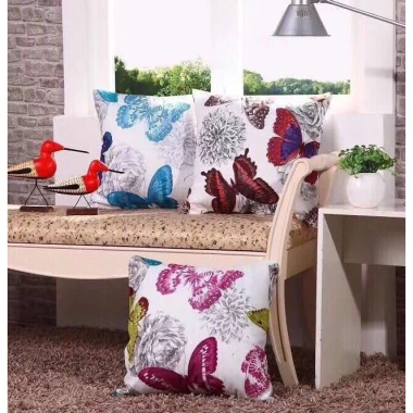 Gối vuông 45x45cm vải thô gai - Tựa sofa, tựa lưng trang trí phòng trà, cafe, giá 12.500 VND