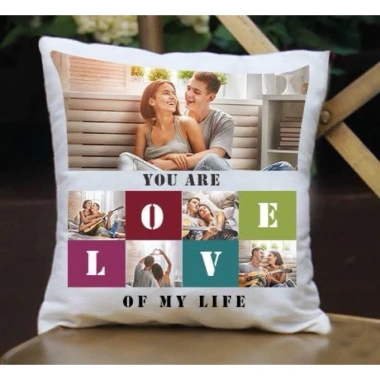 Gối vuông in ảnh tùy chỉnh 45x45cm - Thiết kế cá nhân, mềm mại, giá chỉ 150.000đ