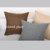 Gối vuông tựa trang trí vải thô gai 45x45cm – Decor sofa, phòng trà, cafa, vỏ+ruột giá 14.900₫ 6