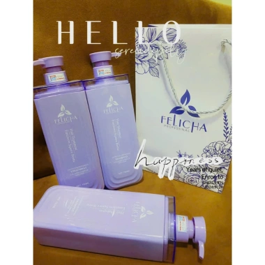 Gội xả Felicha hương nước hoa kiềm dầu - Phục hồi tóc khô hư tổn, chỉ 89.000đ 8