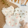 Gối Xô Muslin Boona Trái Tim Tai Gấu - Chống Méo Đầu Cho Bé Sơ Sinh, 56.000đ 2