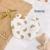 Gối Xô Muslin Boona Trái Tim Tai Gấu - Chống Méo Đầu Cho Bé Sơ Sinh, 56.000đ 3