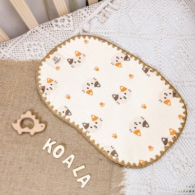 Gối xô sơ sinh Hàn Quốc 10 lớp họa tiết xinh xắn, sợi tre mềm mịn, thấm hút mồ hôi - Giá chỉ 39.200₫