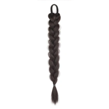 GOJO Bện Đuôi Ngựa Tự Nhiên Tổng Hợp Màu Nâu Ngọt Ngào - Giá 56.268₫ cho Bé Gái