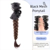 GOJO Twist Braid Tóc Giả Kẹp Nơ Đuôi Ngựa Cloud Bubble Cao Phụ Kiện Tóc Nữ 5