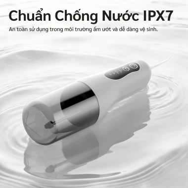 GOKOCO Máy Tăm Nước Cầm Tay 4 Chế Độ 4 Vòi Phun Pin 30 Ngày IPX7 - Làm Sạch Răng Miệng, Hỗ Trợ Niềng Răng Giá 339k