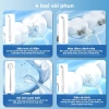 GOKOCO Máy tăm nước Water Flossers 3 chế độ sạc lại chăm sóc răng miệng giá 349.000₫ 4