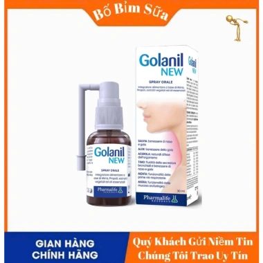 Golanil Xịt Họng 30ml Giảm Ho, Làm Dịu Họng, Viêm Đường Hô Hấp - Giá 288.250đ 4