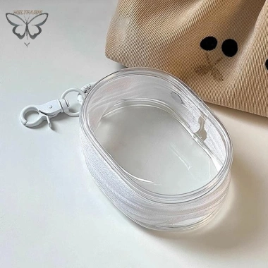 Gold al Clear - Hộp bảo quản cáp dữ liệu, tai nghe du lịch ngoài trời, túi tròn VN giá 48.180đ