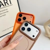 Golden Shield Khung Ống Kính Kim Loại Từ Tính Màu Tương Phản Cho iPhone 17 Pro/Max, Cửa Sổ Lớn 3