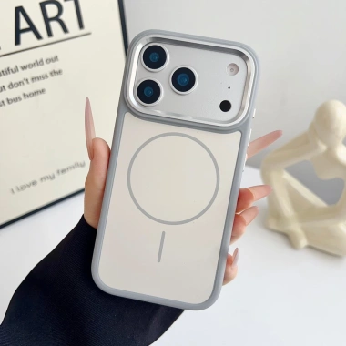 Golden Shield Khung Ống Kính Kim Loại Từ Tính Màu Tương Phản Cho iPhone 17 Pro/Max, Cửa Sổ Lớn