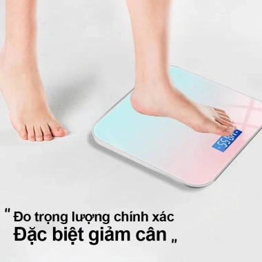GOLDSTAR Cân Điện Tử Màn Hình LED, Kính Cường Lực Bền Bỉ - Chỉ 119.000₫ 5