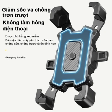 GOLDSTAR Giá Đỡ Điện Thoại Gắn Xe Máy Xoay 360 Độ Chắc Chắn, Tiện Dụng cho Xe Đạp & Xe Máy