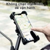GOLDSTAR Giá Đỡ Điện Thoại Gắn Xe Máy Xoay 360 Độ Chắc Chắn, Tiện Dụng cho Xe Đạp & Xe Máy 9