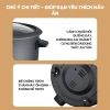 GOLDSTAR Nồi Cơm Điện Đa Năng Mini - Tỏa Nhiệt Đều, Nấu Nhanh, Giá 359.000đ 7
