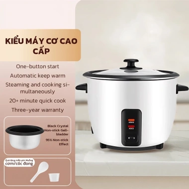 GOLDSTAR Nồi Cơm Điện Đa Năng Mini - Tỏa Nhiệt Đều, Nấu Nhanh, Giá 359.000đ 10