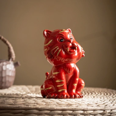 Gốm Đỏ Hổ Nhỏ May Mắn Cung Hổ - Đồ Trang Trí Phòng Khách Văn Phòng, Giảm Giá 374k 4 Gốm Đỏ Hổ Nhỏ May Mắn Cung Hổ - Đồ Trang Trí Phòng Khách Văn Phòng, Giảm Giá 374k 4
