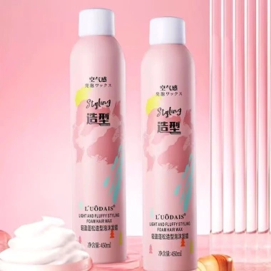 Gôm Mềm Loudais 450ml - Keo Bọt Giữ Nếp Tóc Nữ, Dưỡng Kiểu Bồng Bềnh Tự Nhiên 4