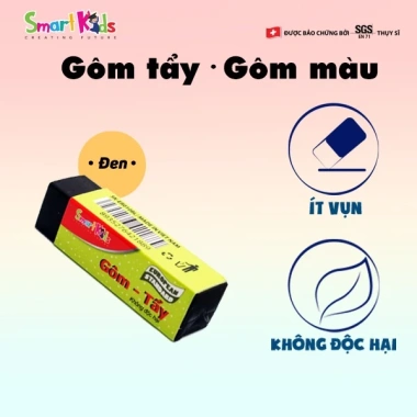 Gôm Smartkids ER-10 - Gôm tẩy chì an toàn, không độc hại, học sinh sinh viên, 9.900 VND 3