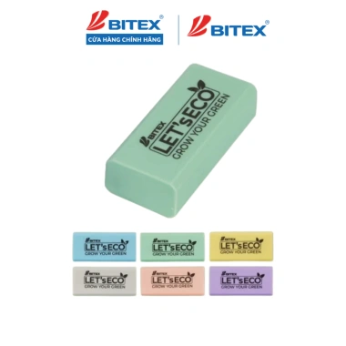 Gôm tẩy Bitex Eco ER22 - An toàn sức khoẻ, làm sạch nhanh, giá chỉ 9.900₫