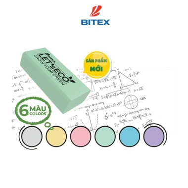 Gôm tẩy Bitex Eco ER22 - An toàn sức khoẻ, làm sạch nhanh, giá chỉ 9.900₫ 4