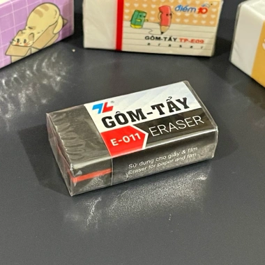 Gôm tẩy Thiên Long đa dạng E05/E06/E09/E011 - Giá chỉ 8.000đ, tẩy mực nhanh, an toàn 5